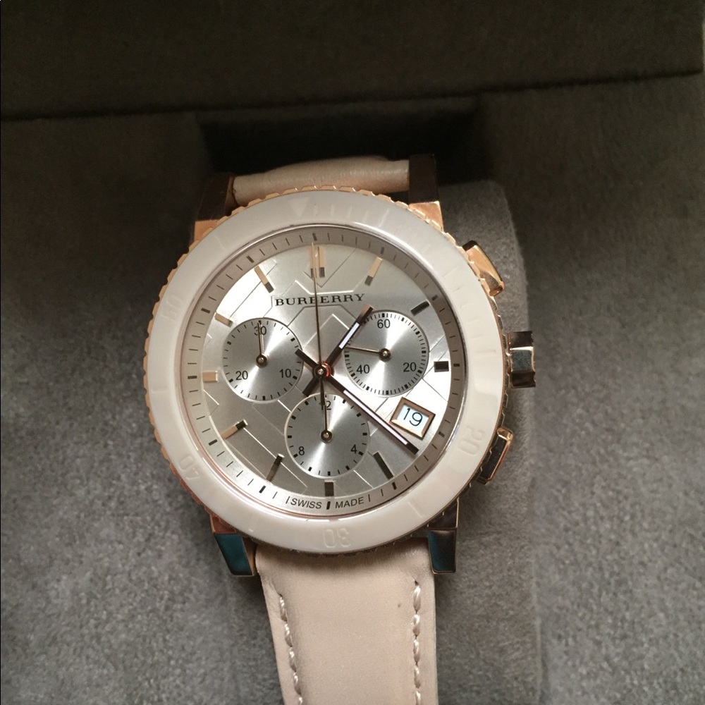 Burberry watch barely worn